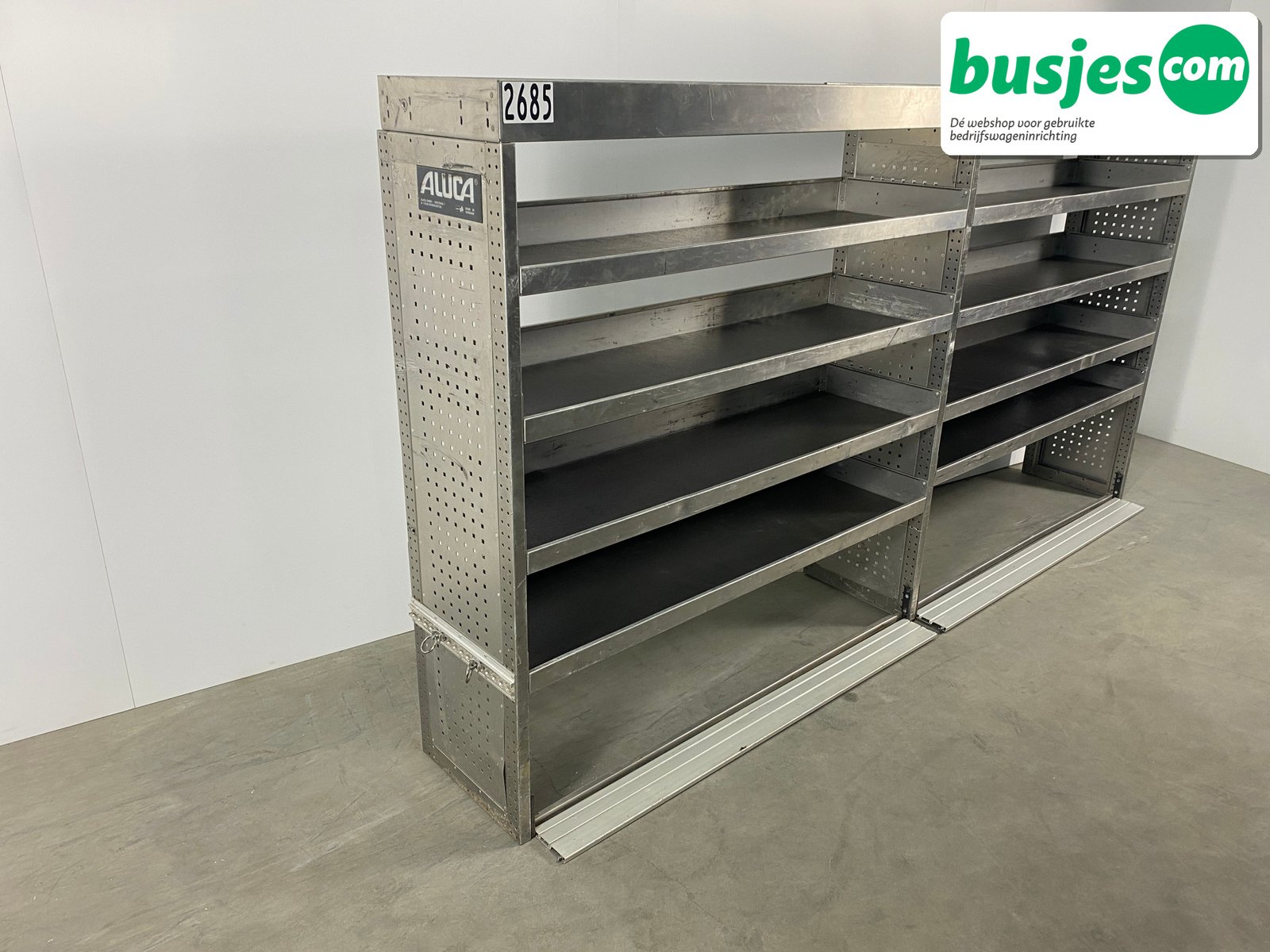 Aluca bedrijfswageninrichting 2970x420x1550mm (2685) - Afbeelding 5