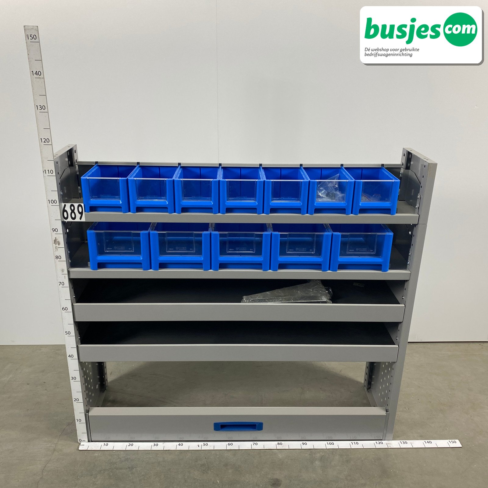 Bott bijv. Crafter L3 / Sprinter L4 / Daily 3040x470x1710mm (2624)