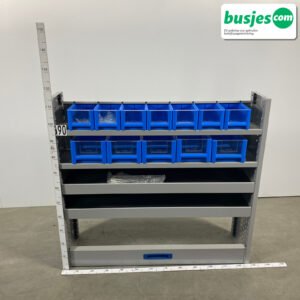 Sortimo alu bedrijfswagen inrichting 1270x360x1155mm (2690)