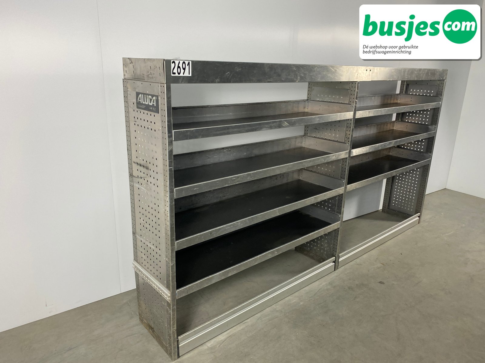 Aluca bedrijfswageninrichting 2970x420x1550mm (2691) - Afbeelding 6
