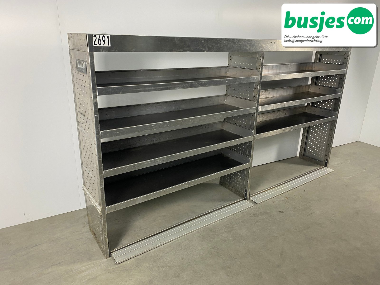 Aluca bedrijfswageninrichting 2970x420x1550mm (2691) - Afbeelding 5