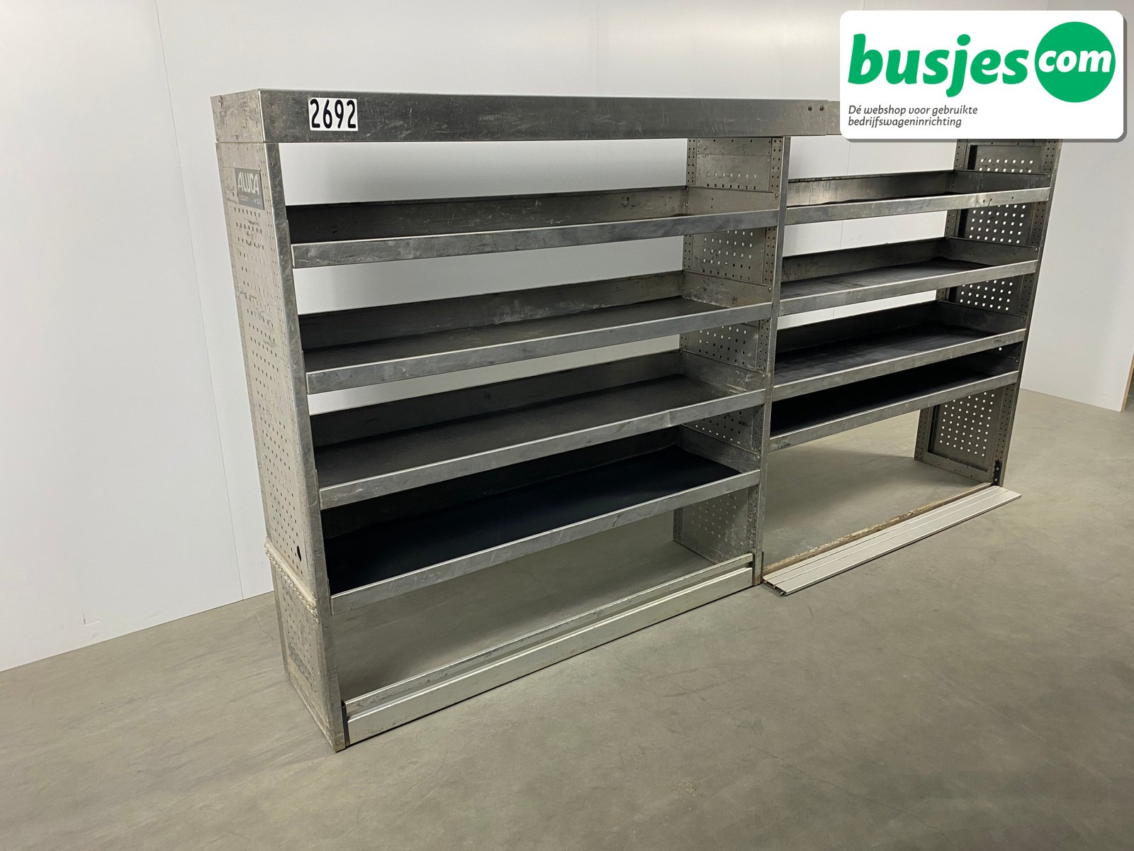 Aluca bedrijfswageninrichting 2970x420x1545mm (2692) - Afbeelding 6