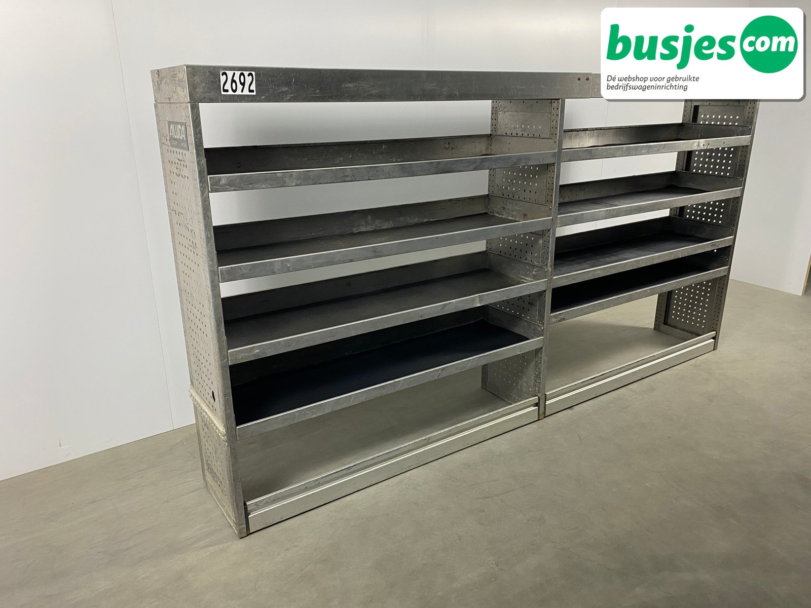 Aluca bedrijfswageninrichting 2970x420x1545mm (2692) - Afbeelding 7