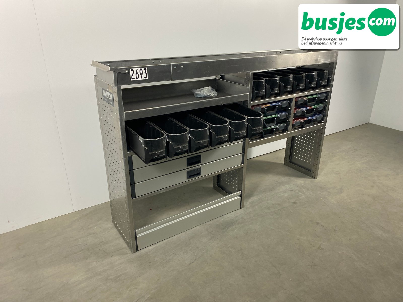 Aluca bedrijfswageninrichting 2040x420x1270mm (2693) - Afbeelding 10