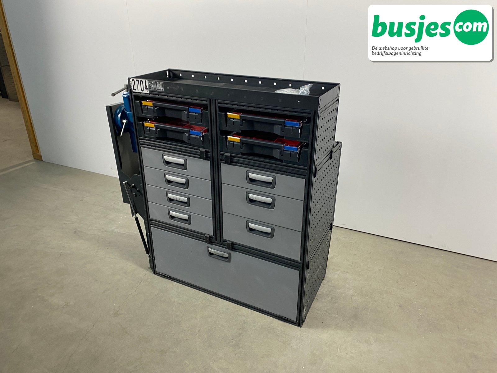 Modul bedrijfswagen inrichting 1250x490x1200mm (2704) - Afbeelding 3