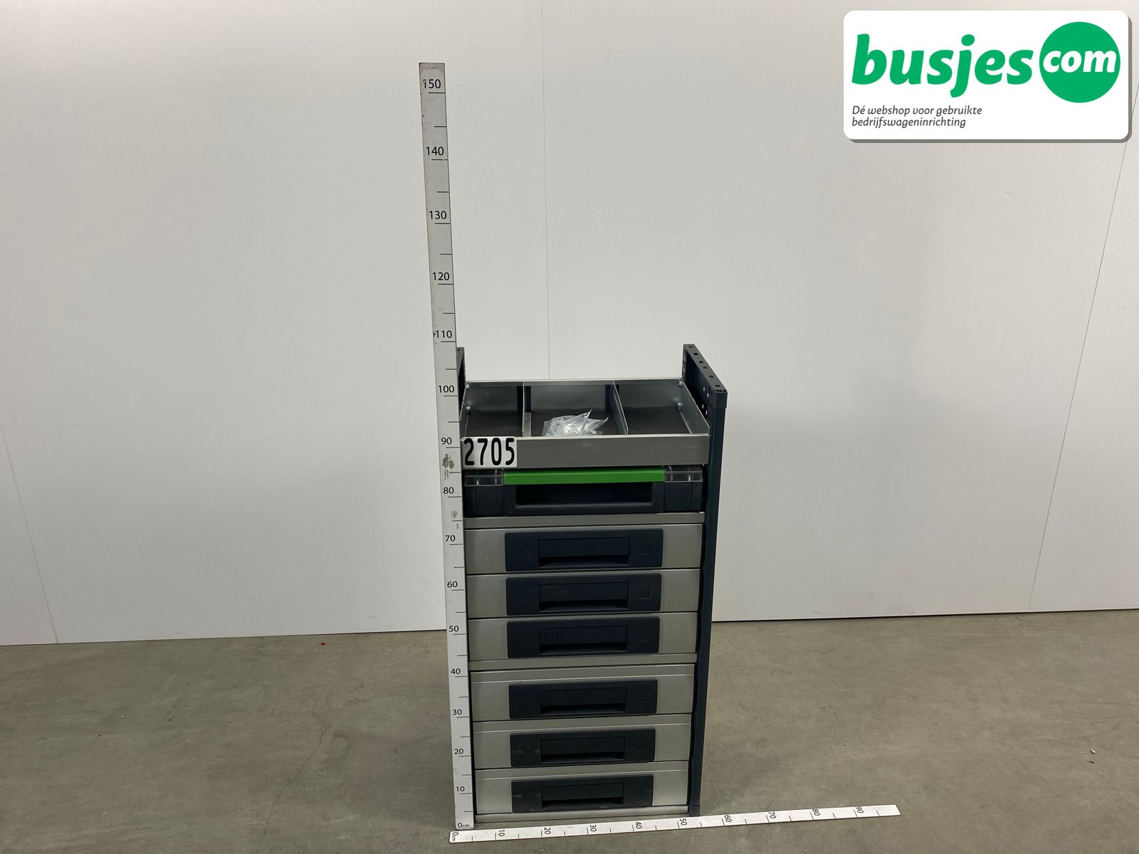 Bott bedrijfswagen inrichting 530x335x1000mm (2705) - Afbeelding 2