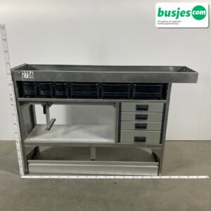 Aluca bedrijfswageninrichting 1760x420x1150mm (2706)