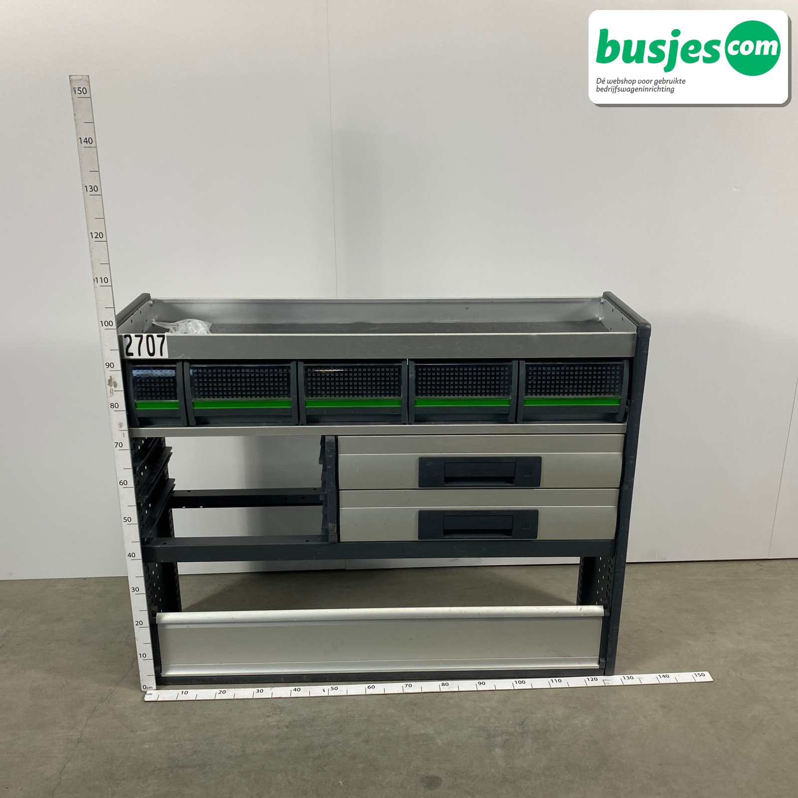 Bott bedrijfswagen inrichting 1285x335x1015mm (2707)