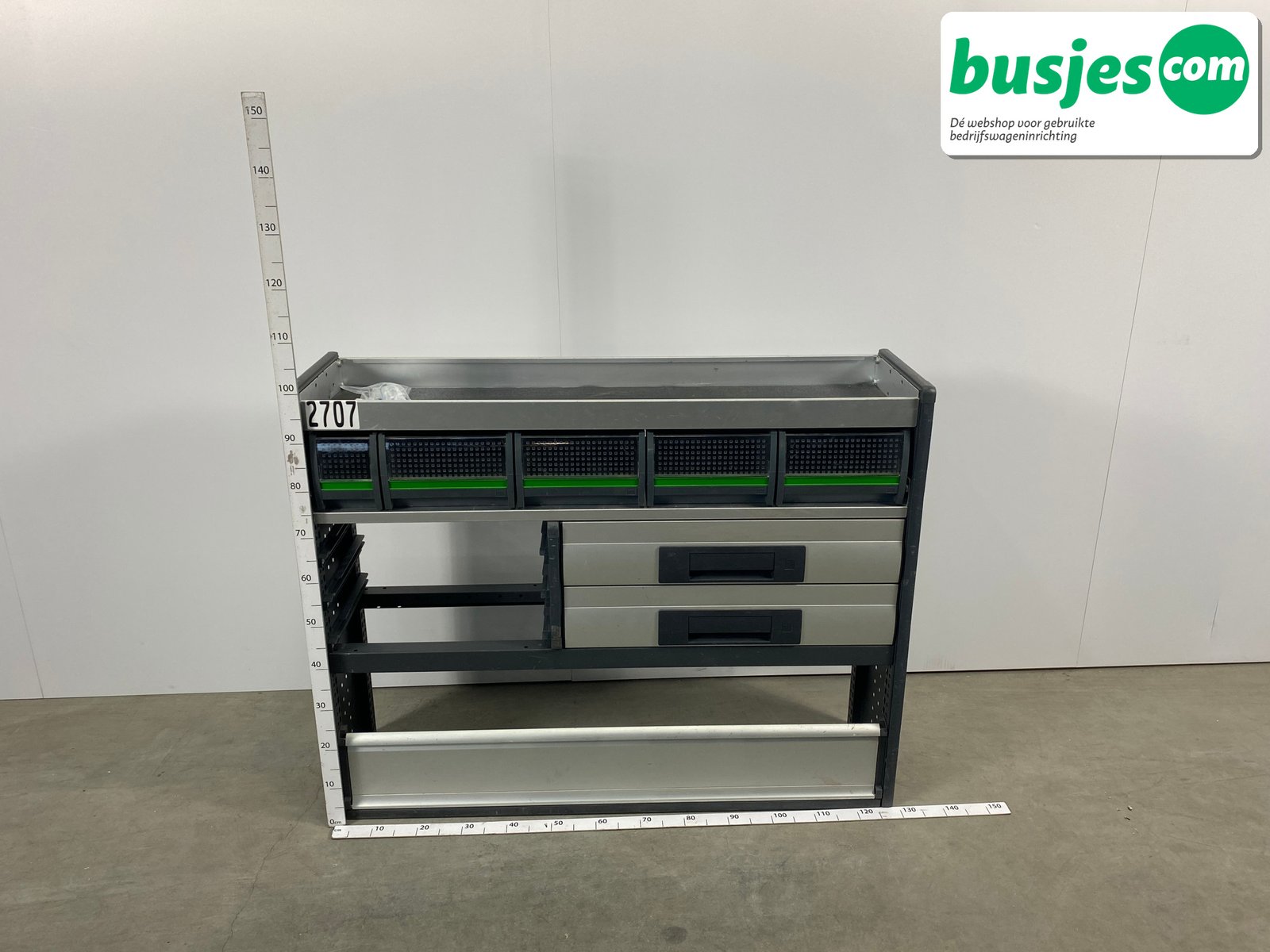 Bott bedrijfswagen inrichting 1285x335x1015mm (2707) - Afbeelding 2