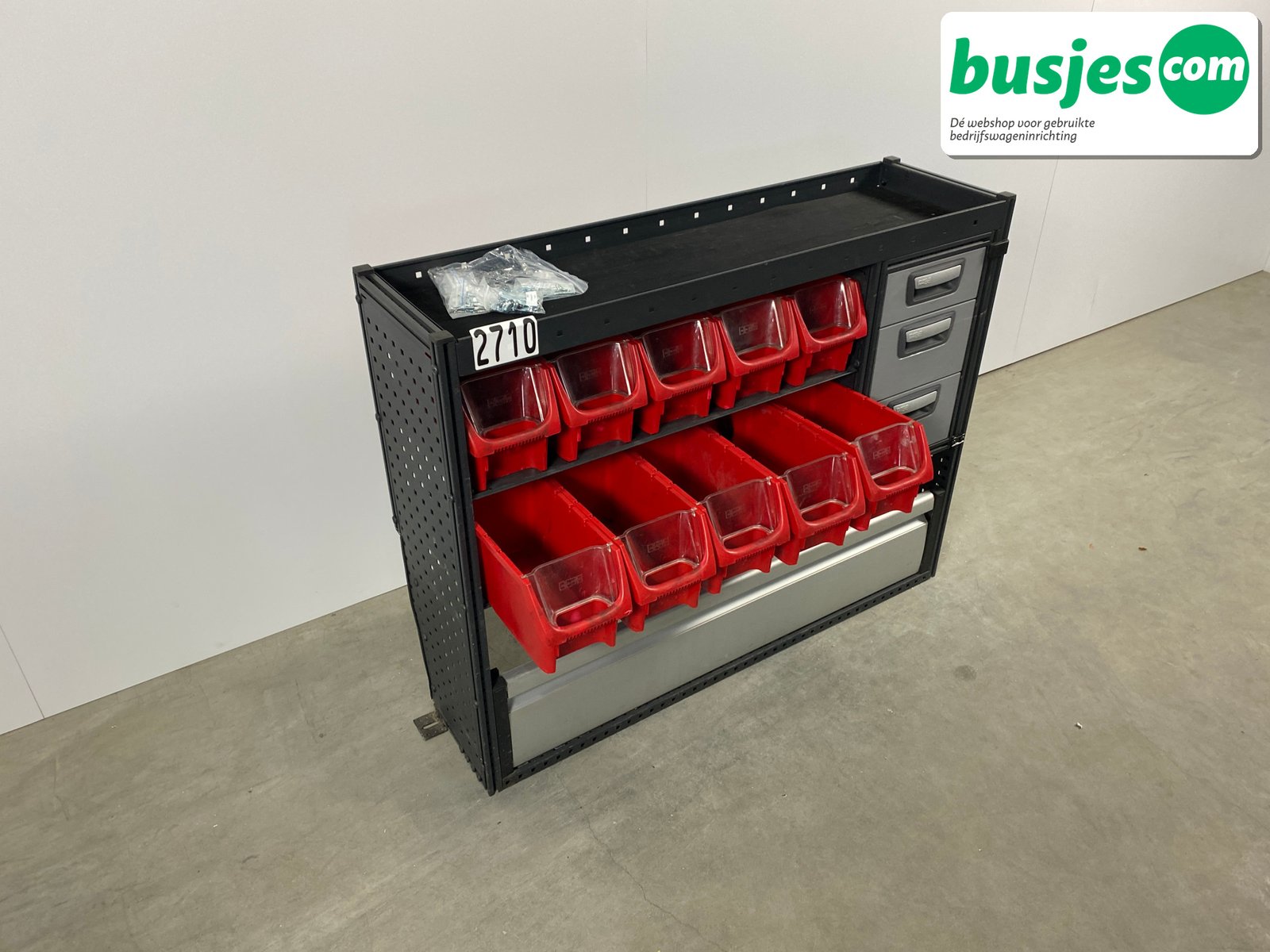 Modul bedrijfswagen inrichting 1190x325x925mm (2710) - Afbeelding 9