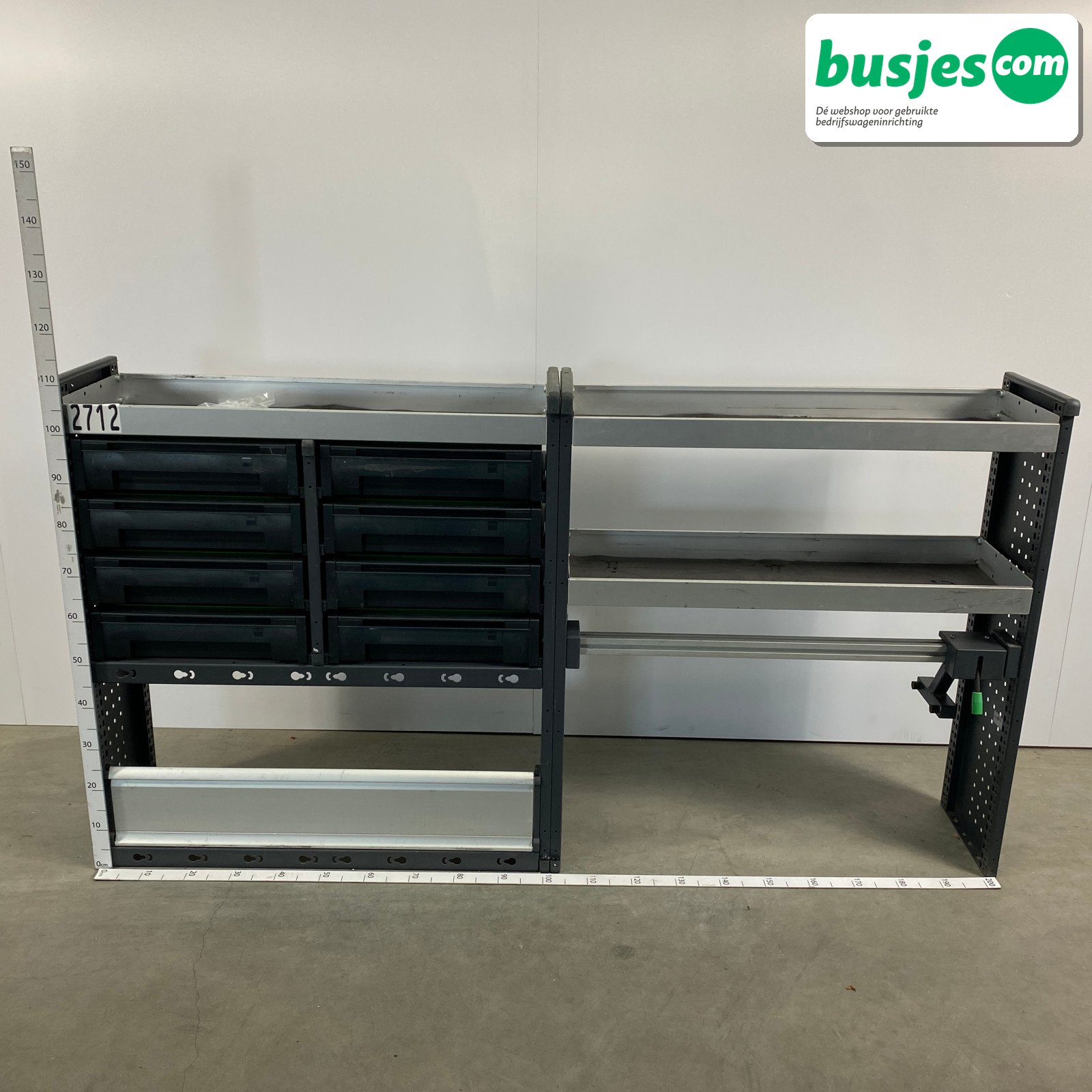 Bott bijv. Crafter L3 / Sprinter L4 / Daily 3040x470x1710mm (2624)