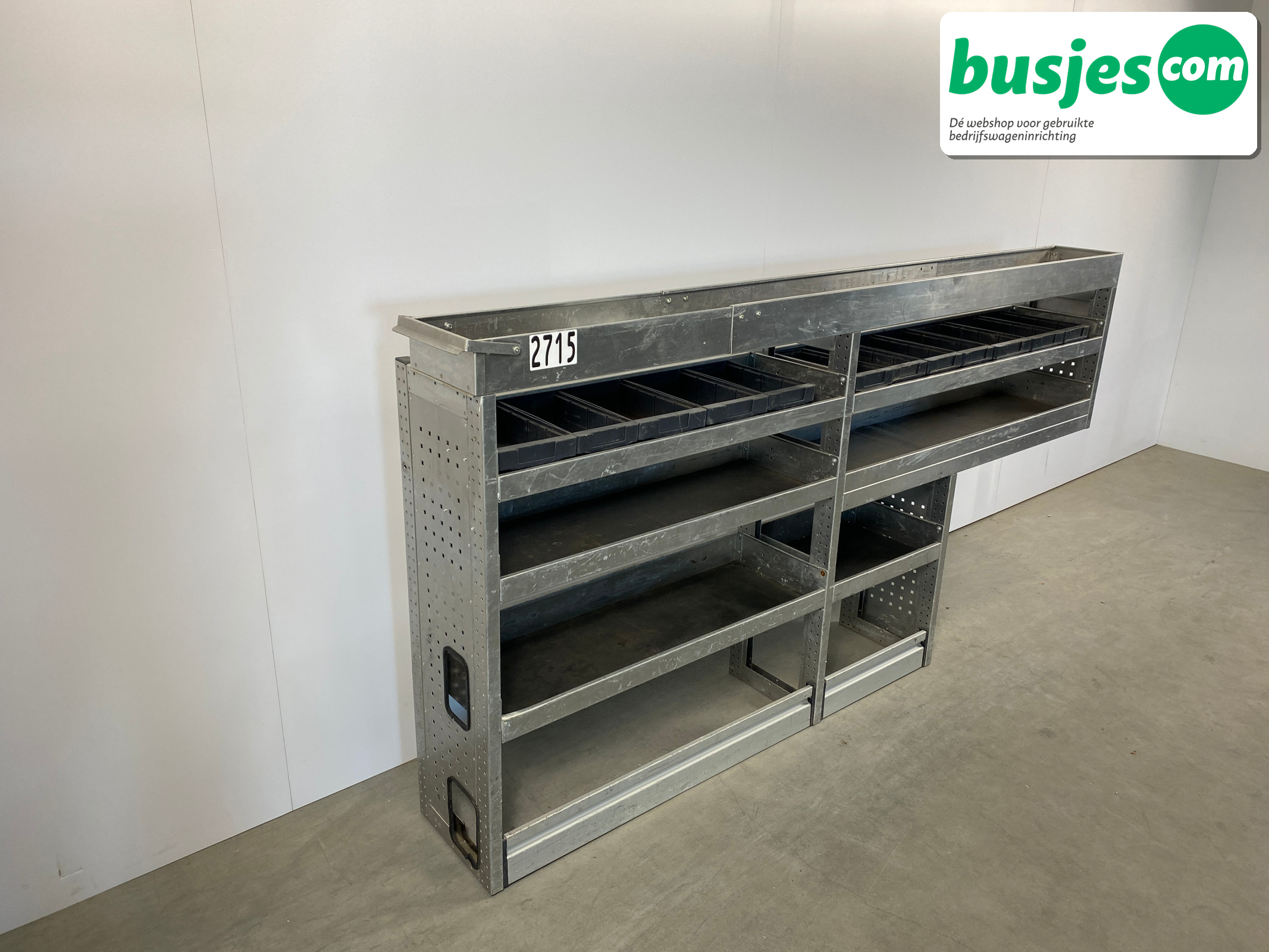 Aluca bedrijfswageninrichting 2280x335x1155mm (2715) - Afbeelding 4