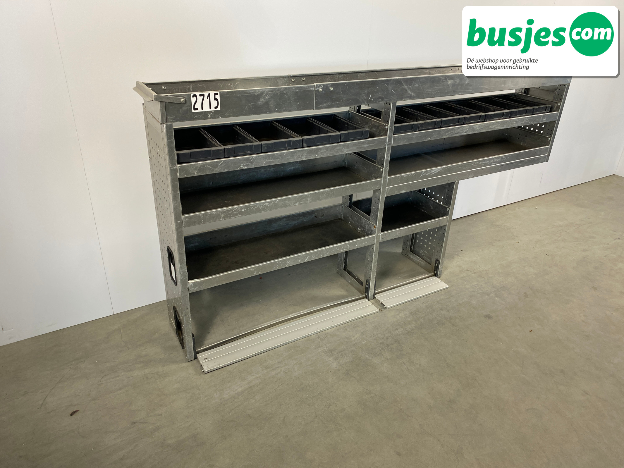 Aluca bedrijfswageninrichting 2280x335x1155mm (2715) - Afbeelding 5