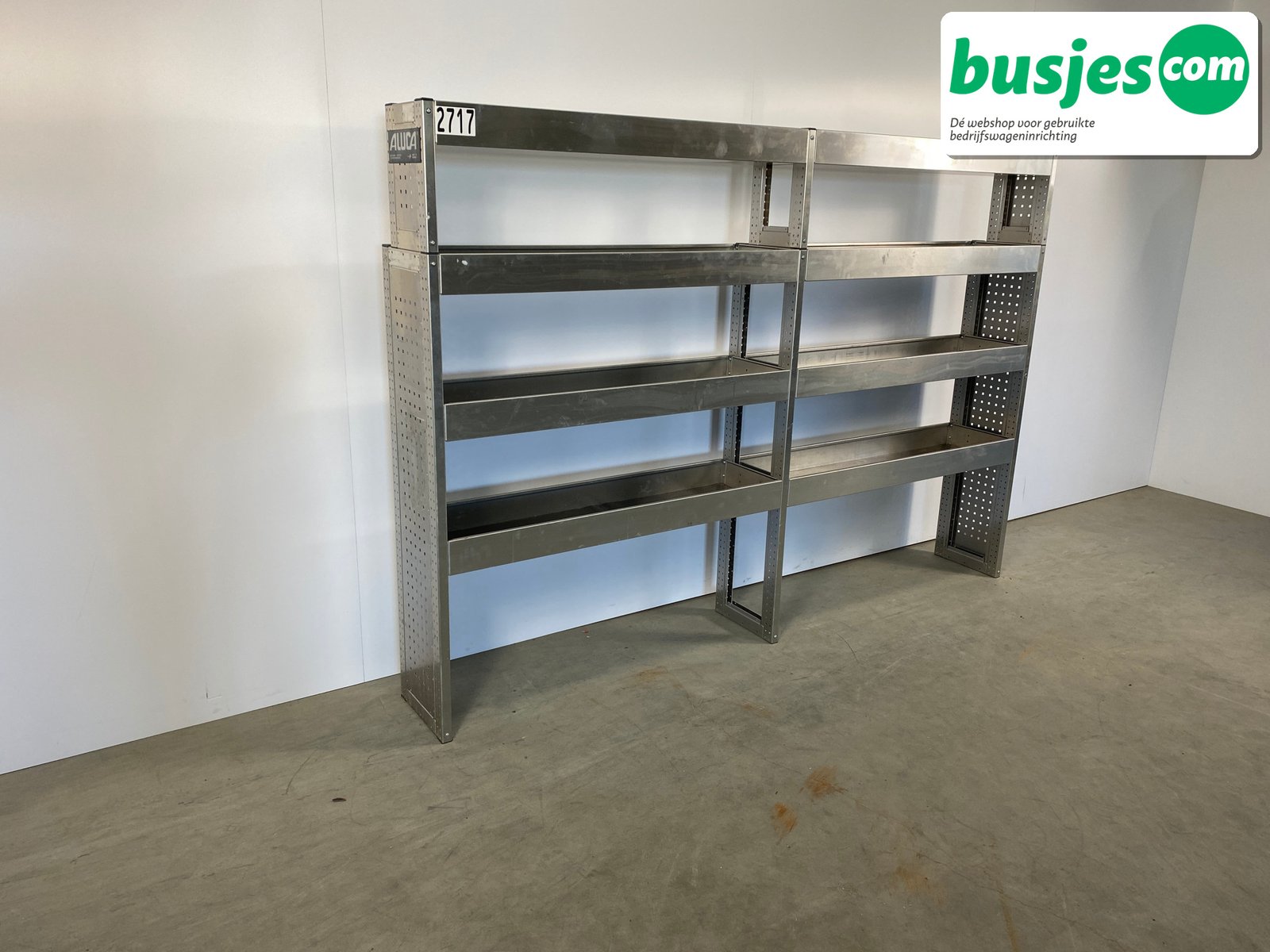 Aluca bedrijfswageninrichting 2480x320x1700mm (2717) - Afbeelding 5