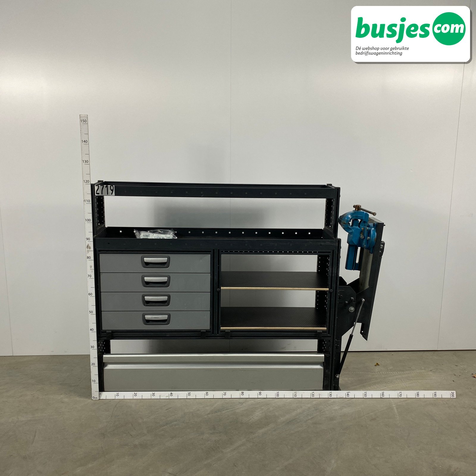 Modul bedrijfswagen inrichting 1350x325x1190mm (2719)