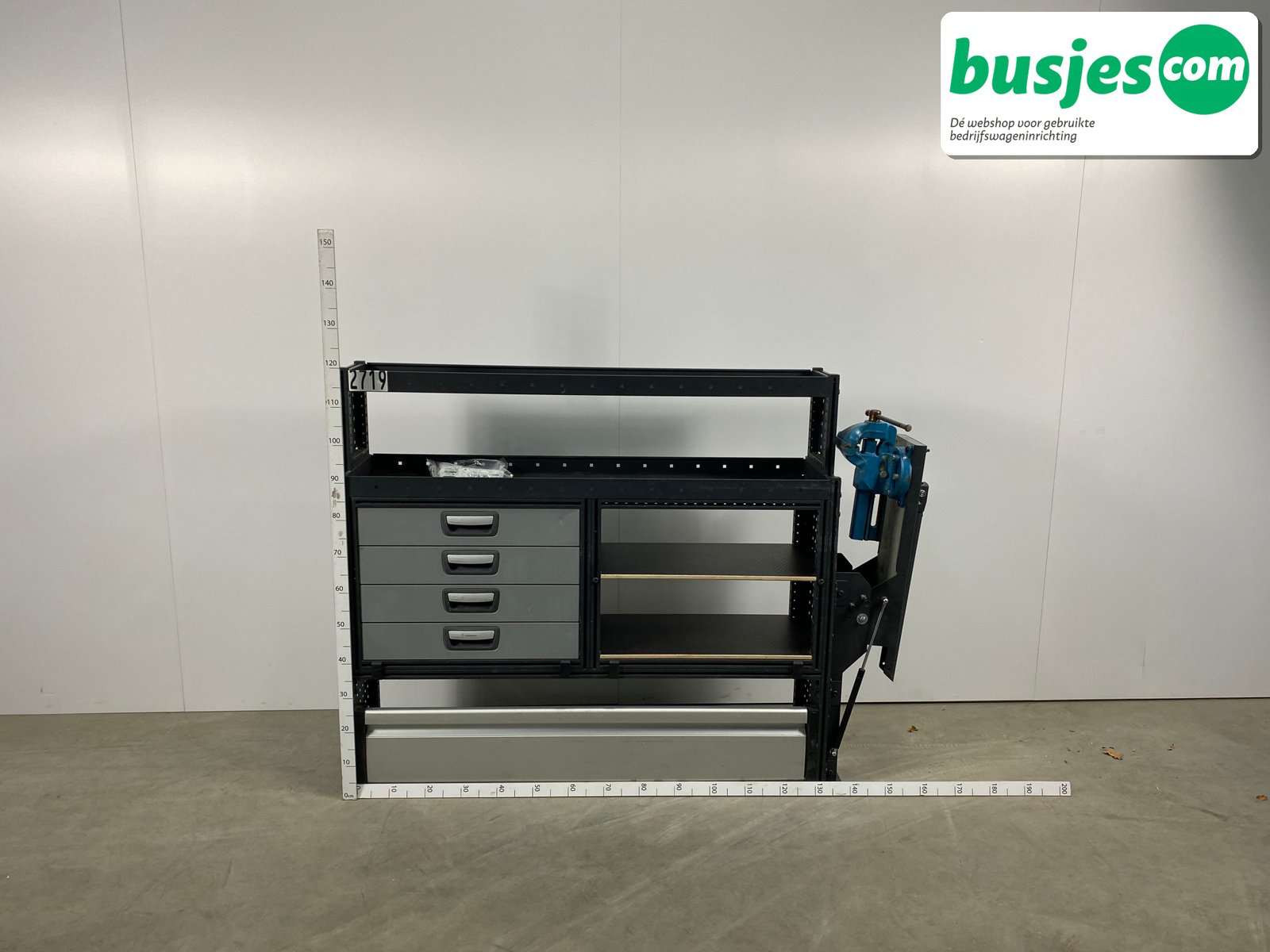 Modul bedrijfswagen inrichting 1350x325x1190mm (2719) - Afbeelding 2