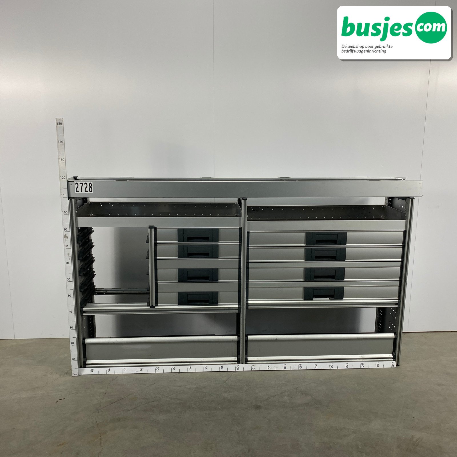 Bott bedrijfswagen inrichting 2100x380x1200mm (2728)