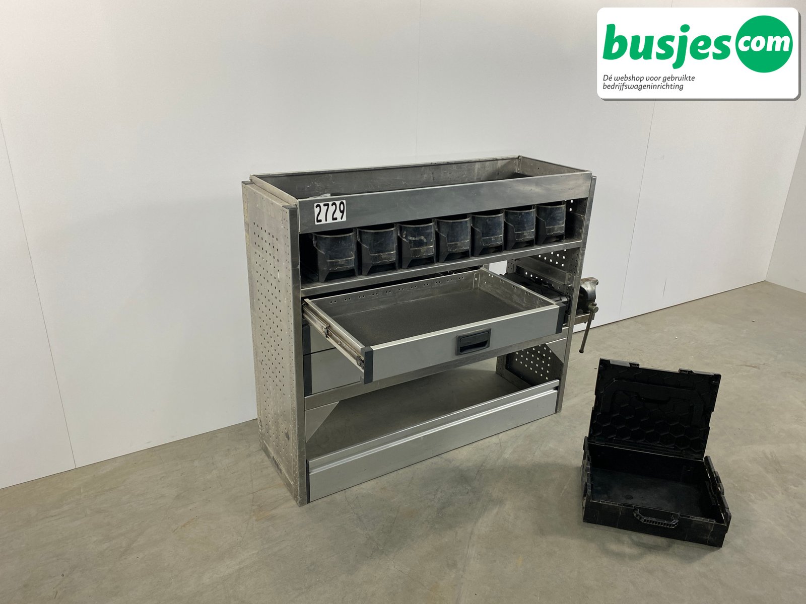 Aluca bedrijfswageninrichting 1500x420x1075mm (2729) - Afbeelding 8