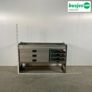 Aluca bedrijfswageninrichting 1500x520x950mm (2732)