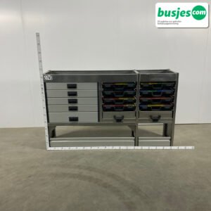 Aluca bedrijfswageninrichting 1750x420x1050mm (2740)