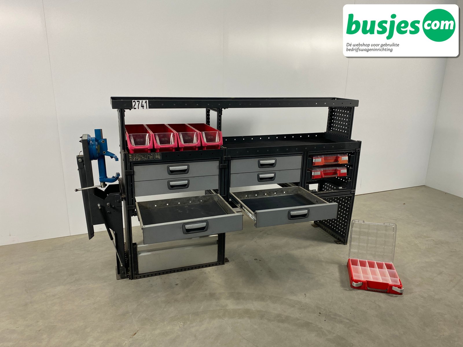 Modul bedrijfswagen inrichting 2160x490x1245mm (2741) - Afbeelding 6