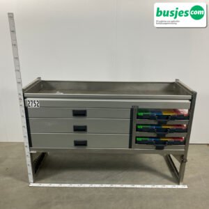 Aluca bedrijfswageninrichting 1500x520x950mm (2752)