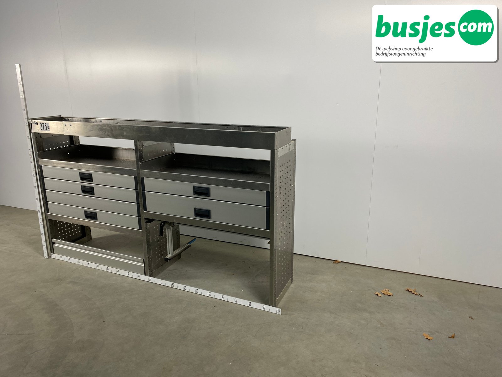 Aluca bedrijfswageninrichting 2020x420x1150mm (2754) - Afbeelding 3