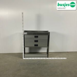 Aluca bedrijfswageninrichting 890x320x950mm (2755)
