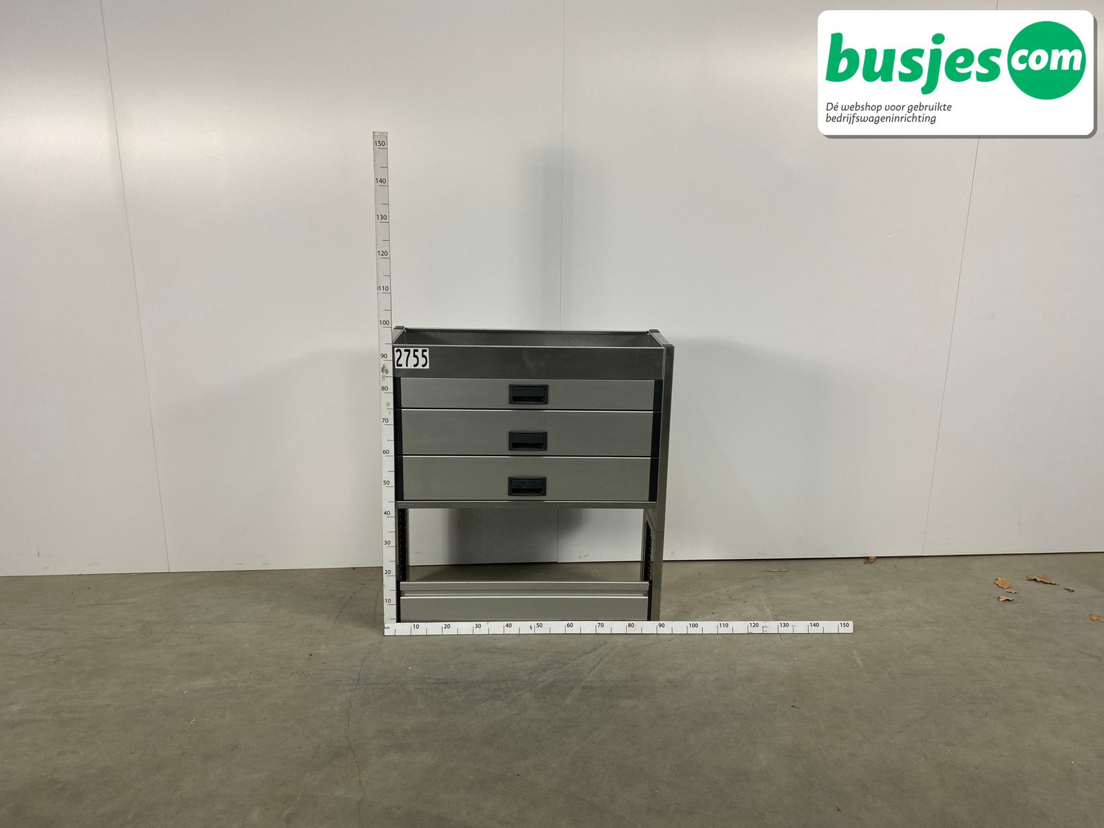 Aluca bedrijfswageninrichting 890x320x950mm (2755) - Afbeelding 2