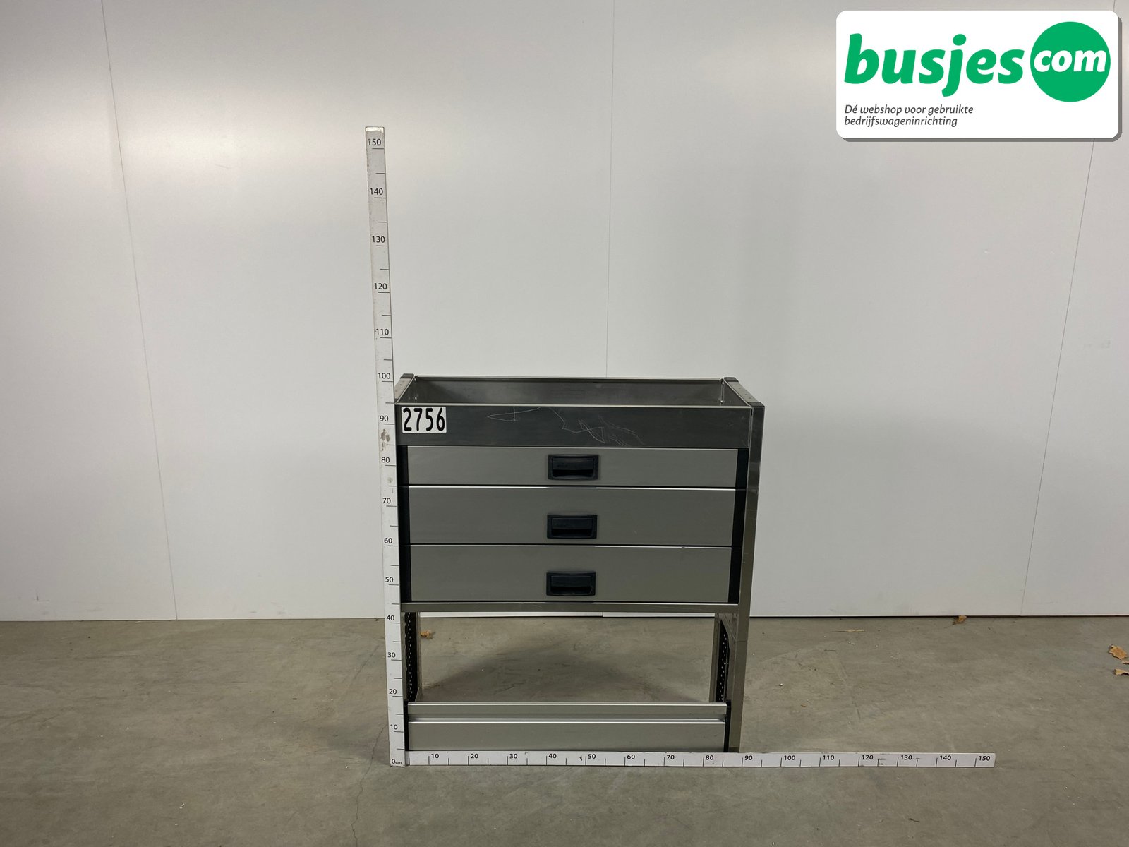 Aluca bedrijfswageninrichting 890x320x950mm (2756) - Afbeelding 2