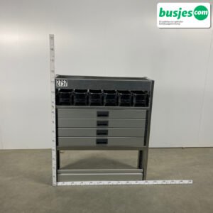 Aluca bedrijfswageninrichting 1010x320x1150mm (2757)