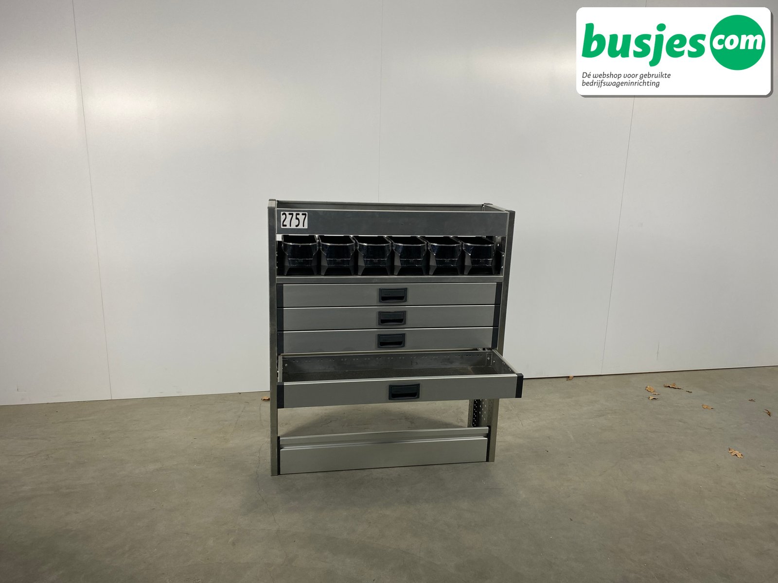 Aluca bedrijfswageninrichting 1010x320x1150mm (2757) - Afbeelding 6