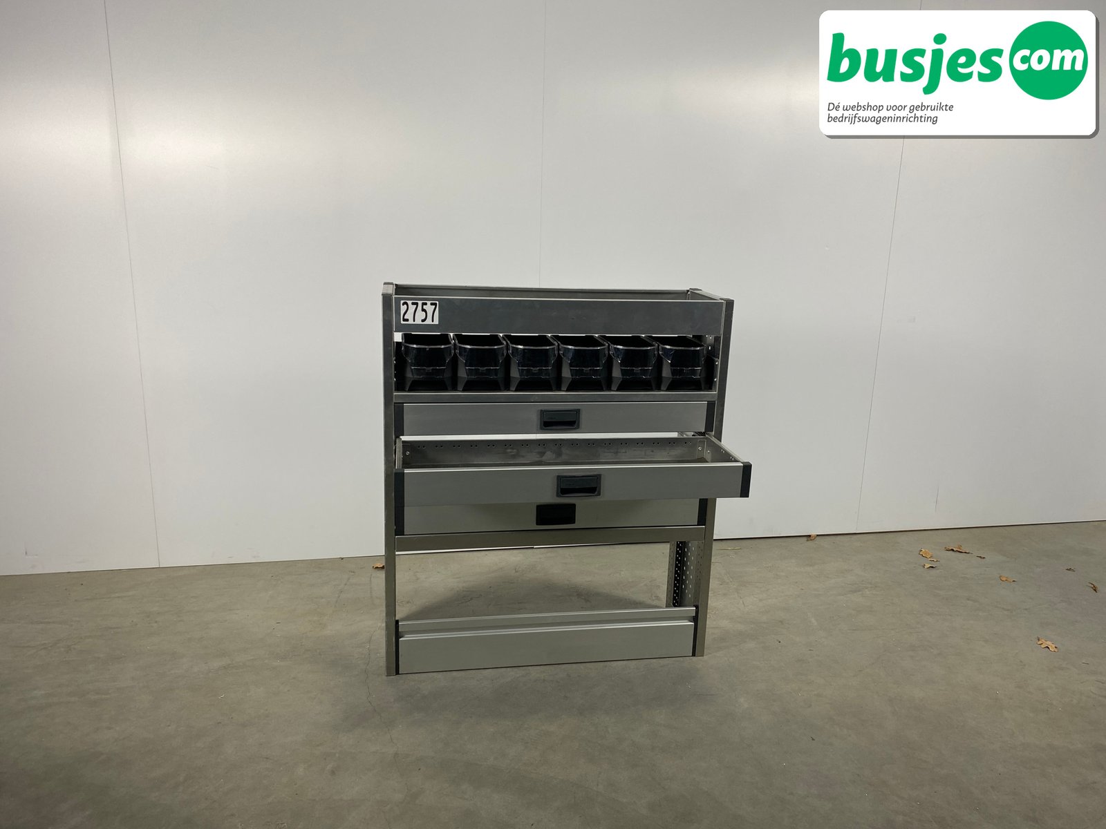 Aluca bedrijfswageninrichting 1010x320x1150mm (2757) - Afbeelding 8