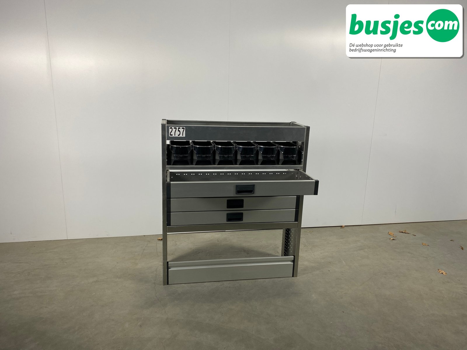 Aluca bedrijfswageninrichting 1010x320x1150mm (2757) - Afbeelding 9