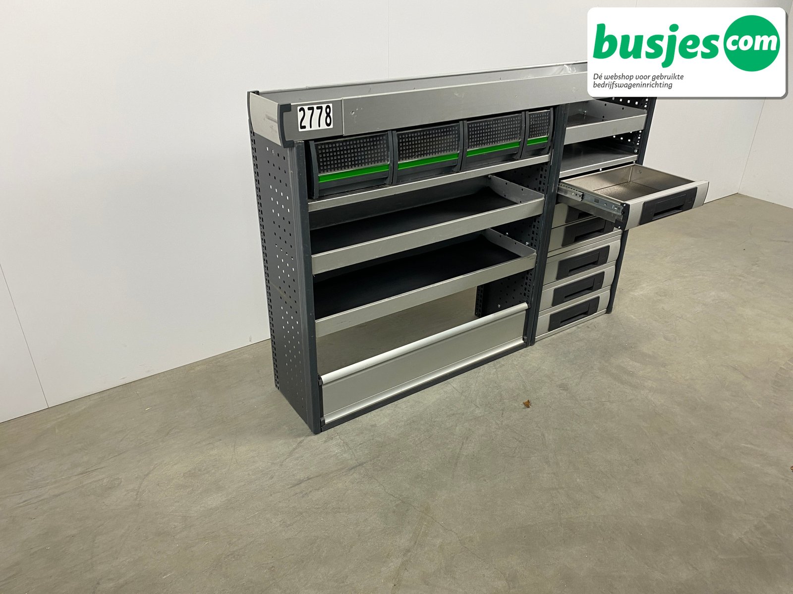 Bott bedrijfswagen inrichting 1550x330x1100mm (2778) - Afbeelding 10