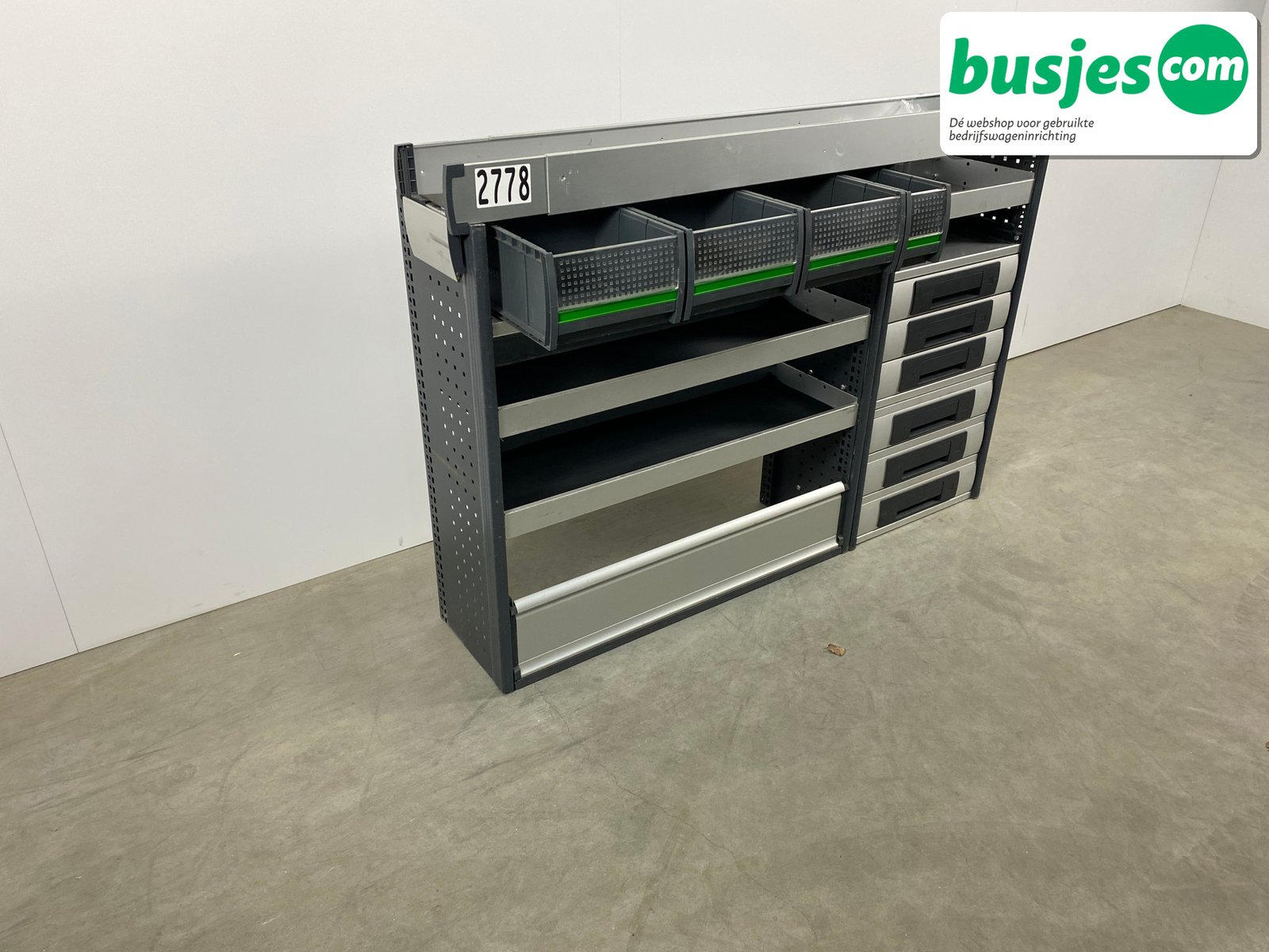 Bott bedrijfswagen inrichting 1550x330x1100mm (2778) - Afbeelding 11