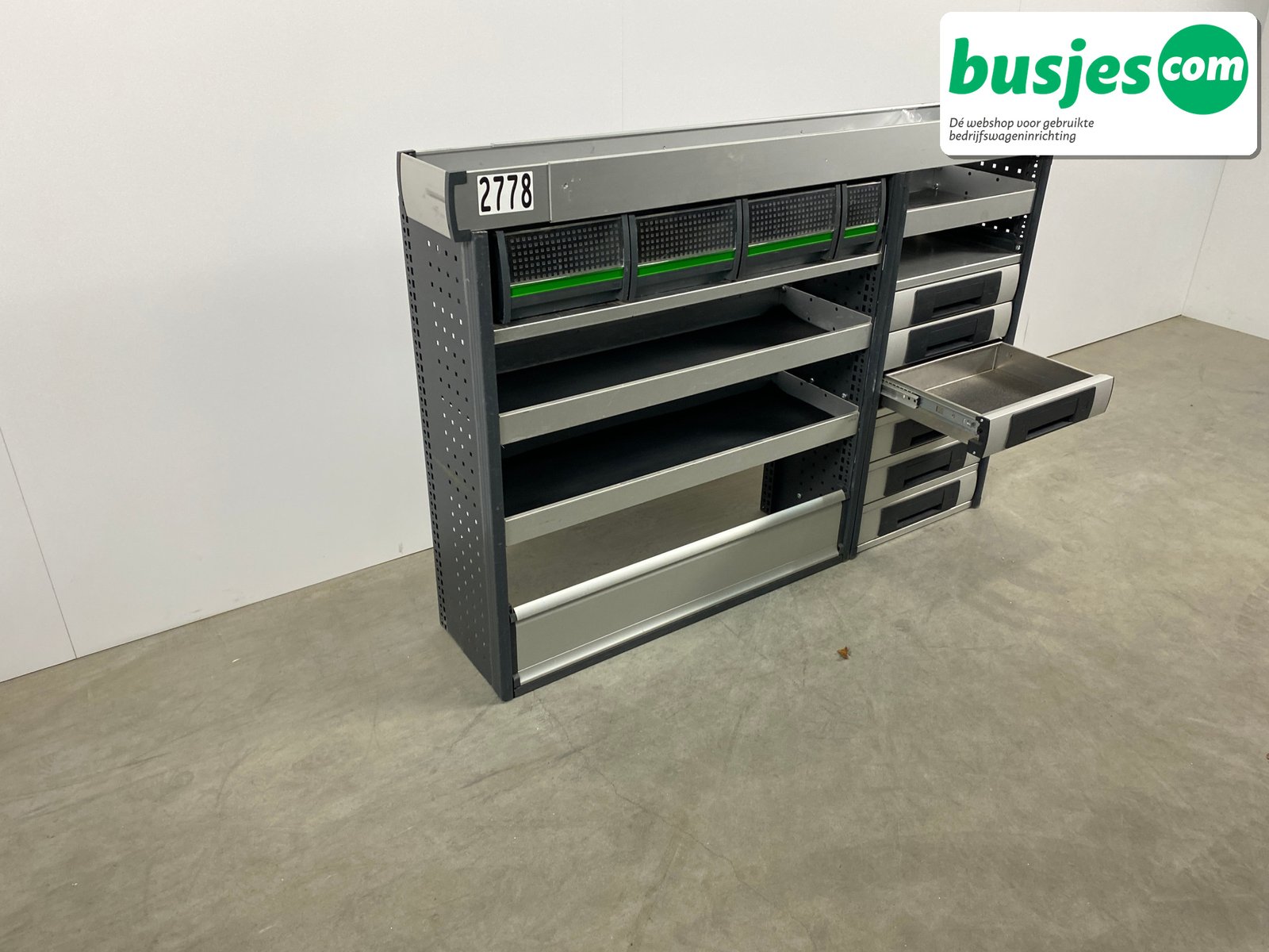 Bott bedrijfswagen inrichting 1550x330x1100mm (2778) - Afbeelding 8