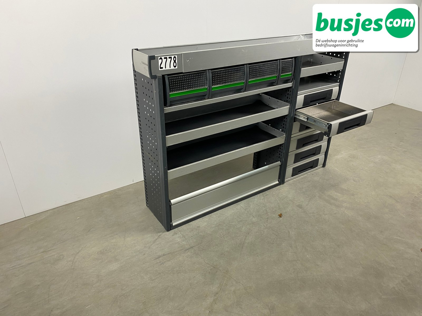 Bott bedrijfswagen inrichting 1550x330x1100mm (2778) - Afbeelding 9