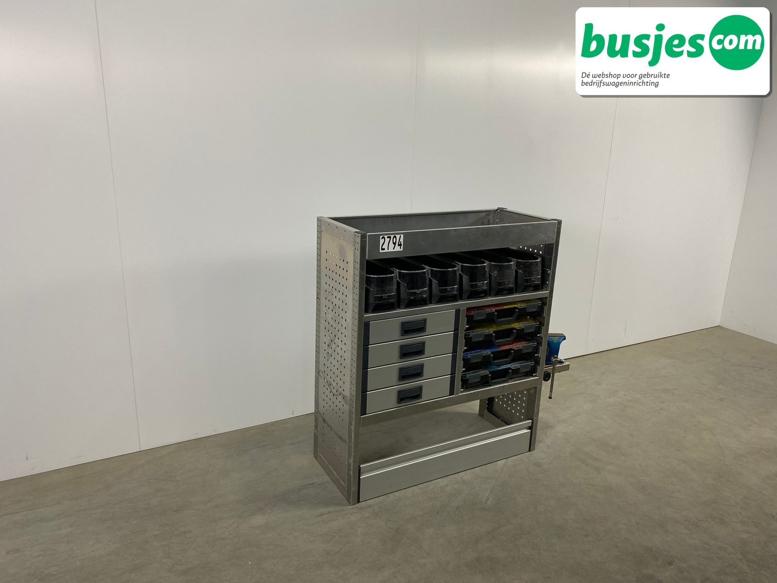 Aluca bedrijfswageninrichting 1010x420x1115mm (2794) - Afbeelding 4