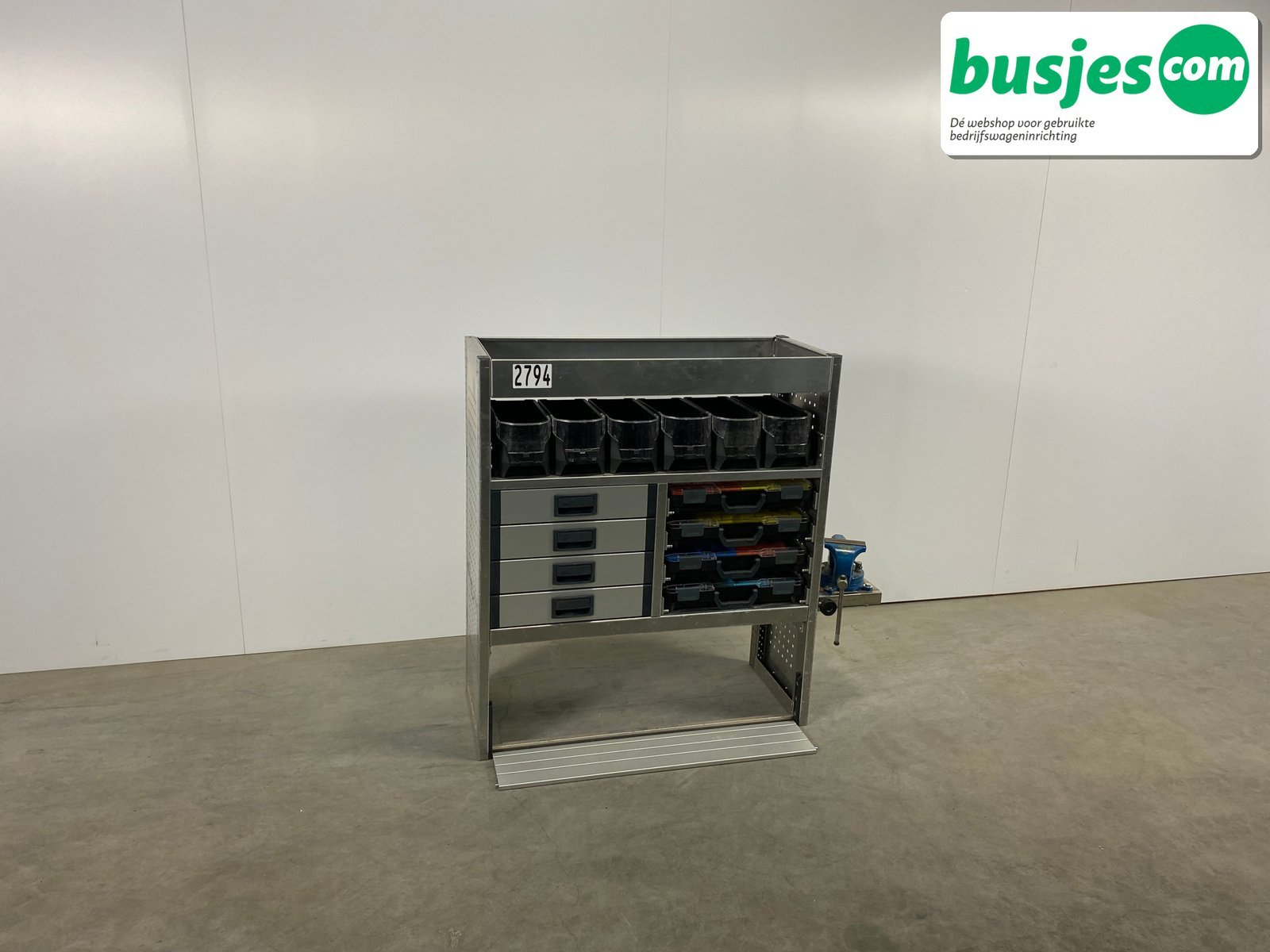 Aluca bedrijfswageninrichting 1010x420x1115mm (2794) - Afbeelding 5