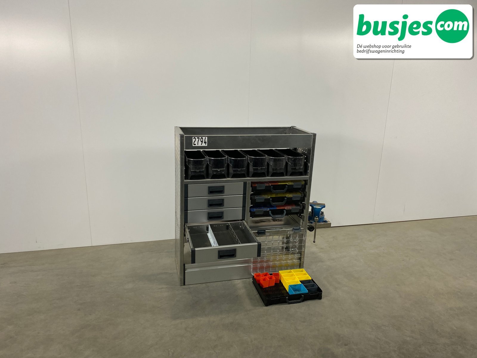 Aluca bedrijfswageninrichting 1010x420x1115mm (2794) - Afbeelding 6