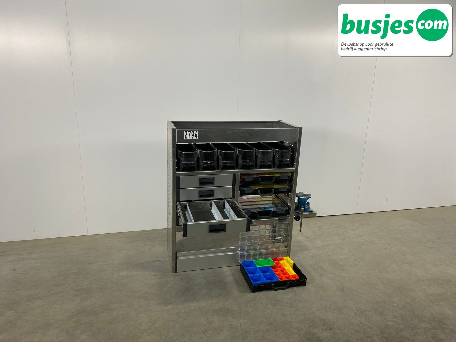 Aluca bedrijfswageninrichting 1010x420x1115mm (2794) - Afbeelding 7