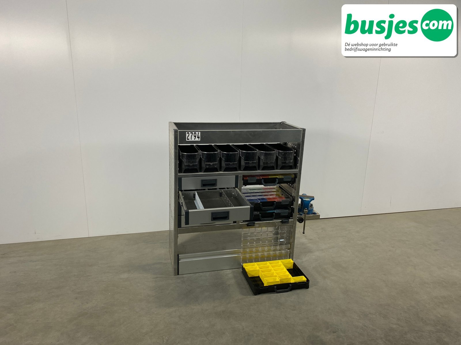 Aluca bedrijfswageninrichting 1010x420x1115mm (2794) - Afbeelding 8