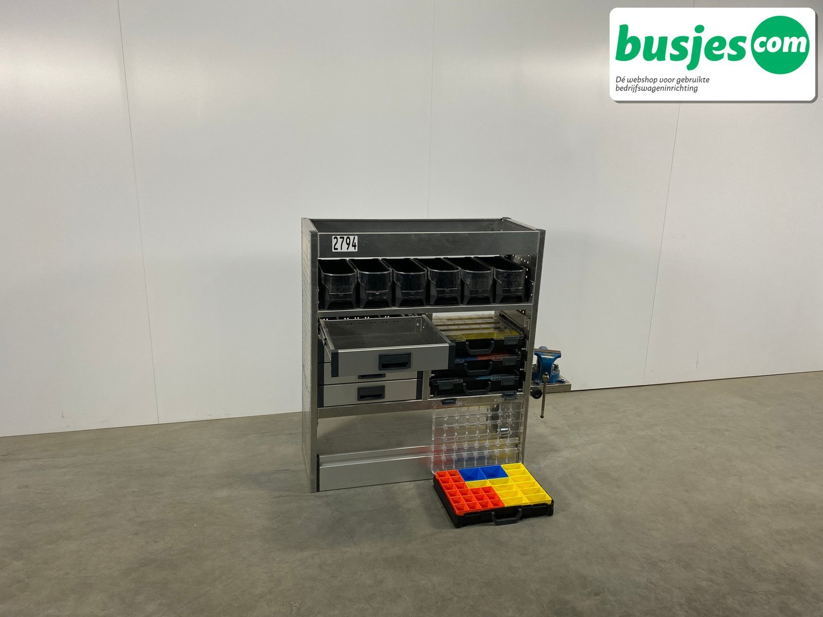 Aluca bedrijfswageninrichting 1010x420x1115mm (2794) - Afbeelding 9