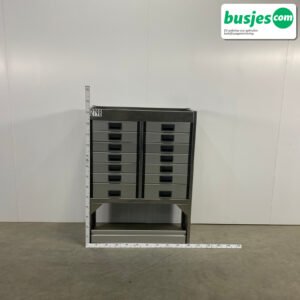 Aluca bedrijfswageninrichting 1010x420x1355mm (2798)