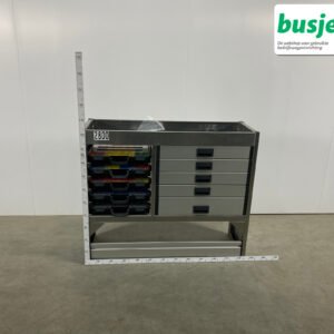 Aluca bedrijfswageninrichting 1250x420x1045mm (2800)