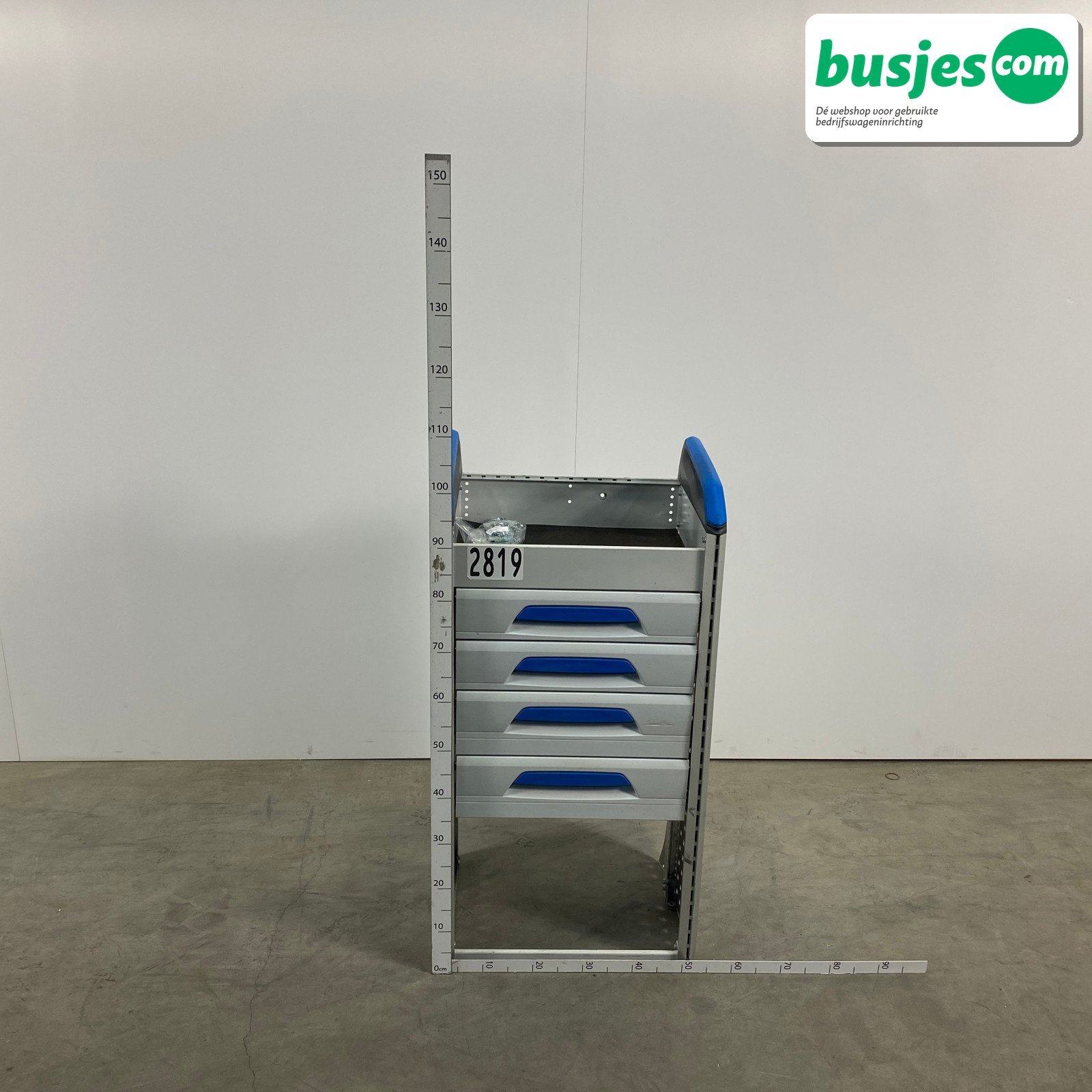 Sortimo alu bedrijfswagen inrichting 525x380x1040mm (2819)