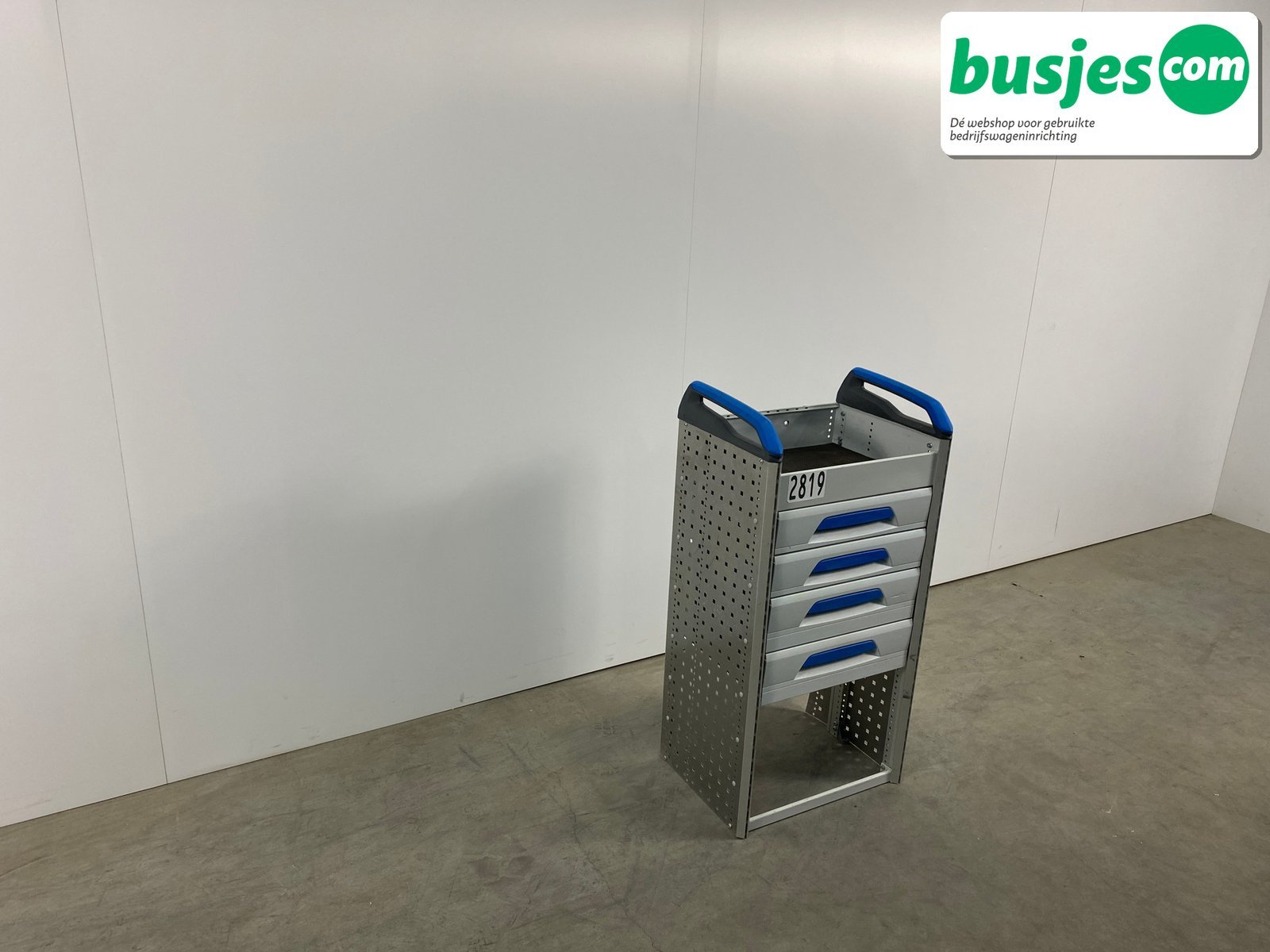 Sortimo alu bedrijfswagen inrichting 525x380x1040mm (2819) - Afbeelding 4