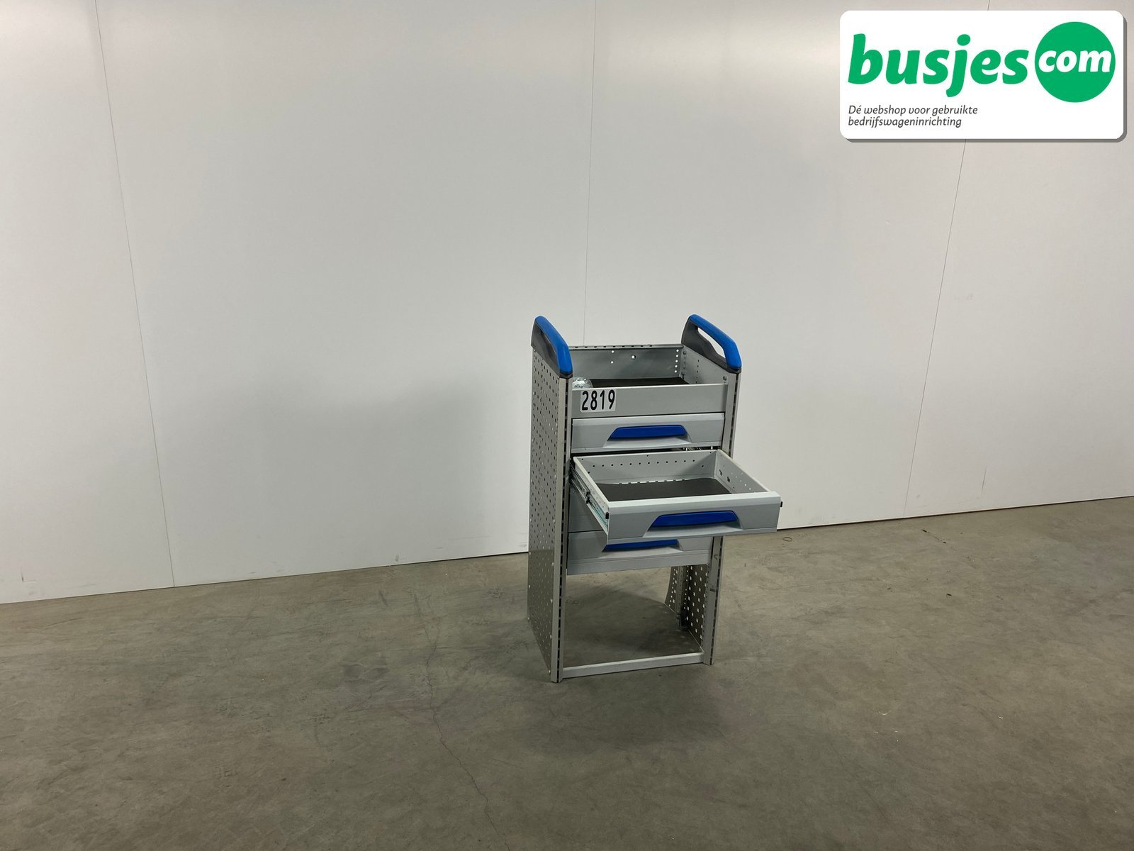 Sortimo alu bedrijfswagen inrichting 525x380x1040mm (2819) - Afbeelding 7