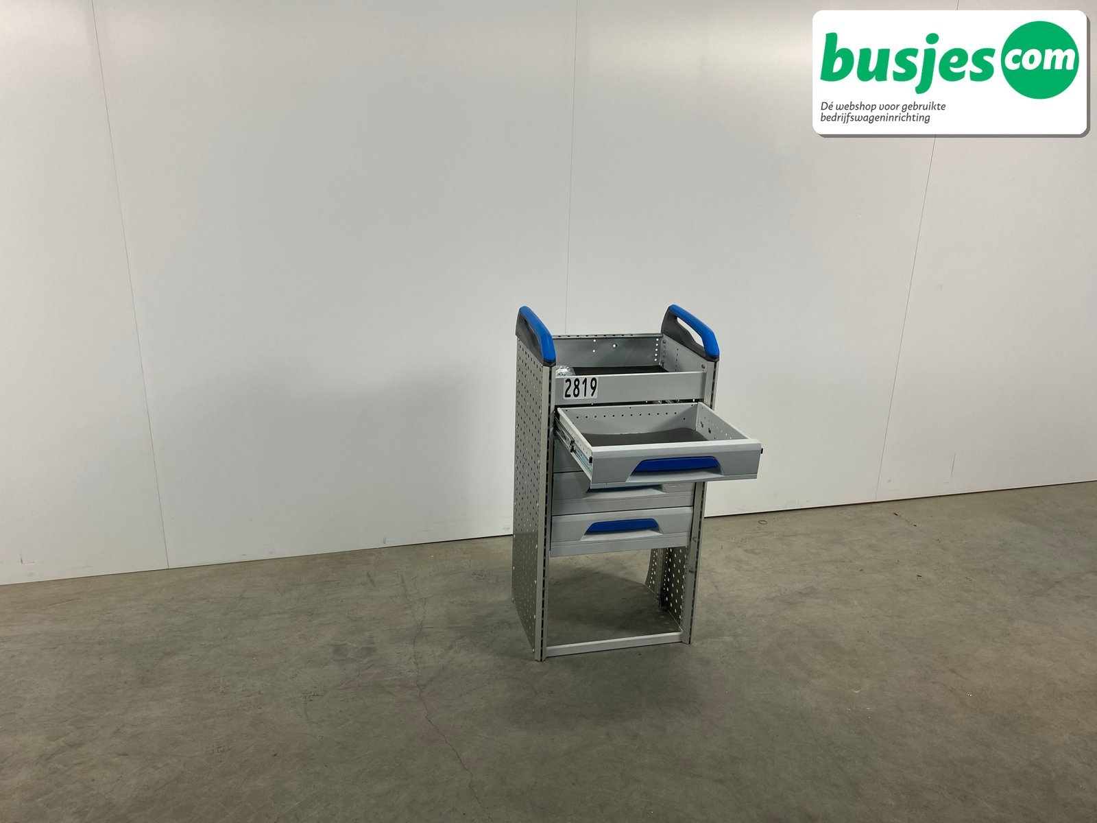 Sortimo alu bedrijfswagen inrichting 525x380x1040mm (2819) - Afbeelding 8